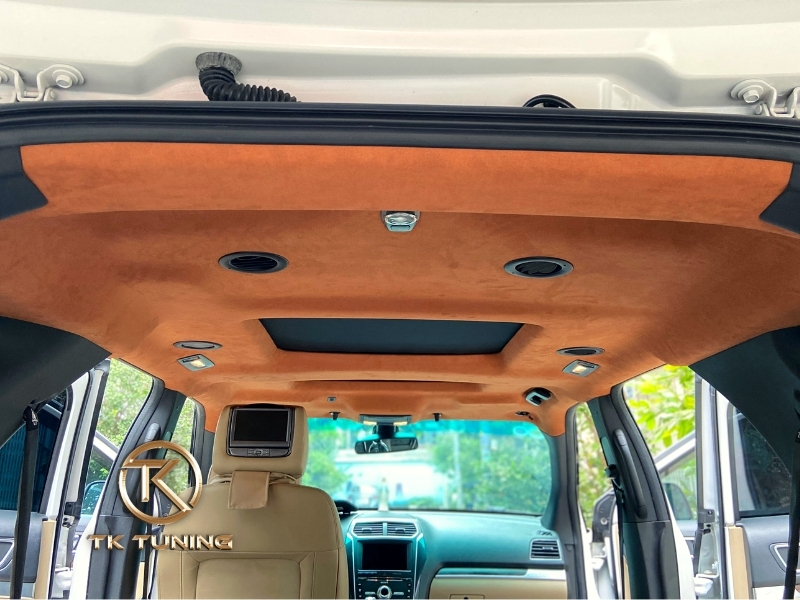 Dán Trần Da Lộn Cho Xe Ford Explorer
